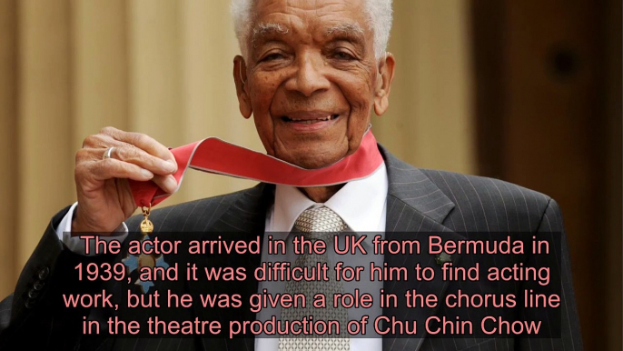 Pioneering Doctor Who and Thunderball star Earl Cameron dies aged 102