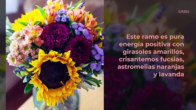 Los ramos de flores con girasoles más bonitos