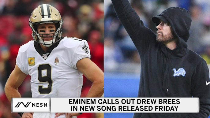 Eminem Calls Out Drew Brees In New Song Released At Midnight