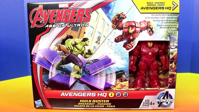 Marvel Avengers Age Of Ultron Avengers HQ Hulkbuster Hulk Iron Man Robot