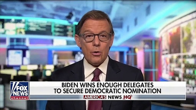 Joe Biden wins enough delegates to secure Democrat nomination