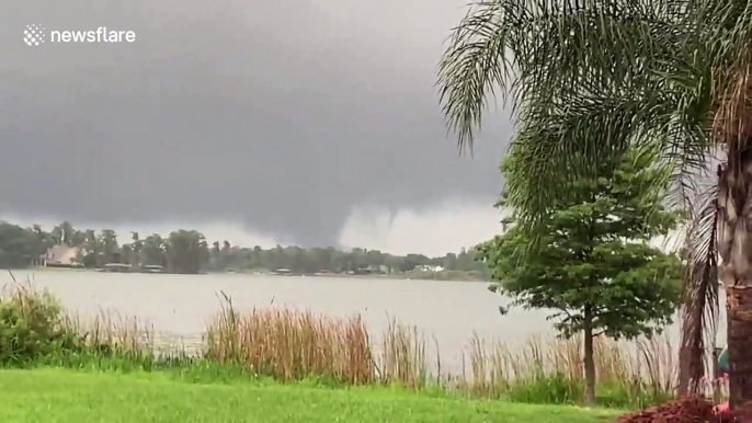 Possible tornado barrels into downtown Orlando causing power outages to thousands