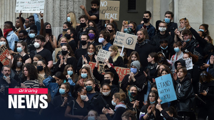 Protests against racism swell across Europe, asking justice for George Floyd