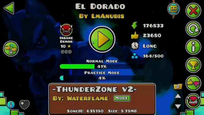 El Dorado 48% (Insane Demon) - Geometry Dash