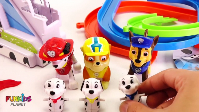 Paw Patrol & Puppy Dog Pals Play Dog Surprise Chasing Game Playset