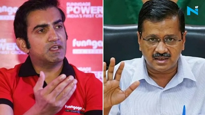 'Step out only if needed because CM will not take responsibility' : Gambhir warns Delhiites