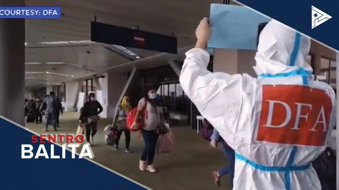 Higit 1,000 OFWs mula Middle East, dumating na sa bansa; repatriation ng OFWs na apektado ng CoVID-19 pandemic, patuloy