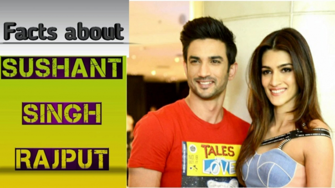 Sushant Singh Rajput | सुशांत सिंह राजपुत | SSR | Facts about SSR |biography of sushant singh rajput