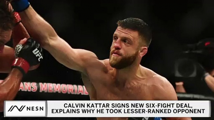 Calvin Kattar Inks New Deal, Explains Why He Took Lesser Ranked Opponent