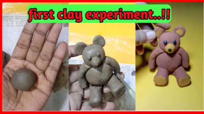 Easy Clay Model for Beginners | Making Clay Model for First Time | Eco Friendly |