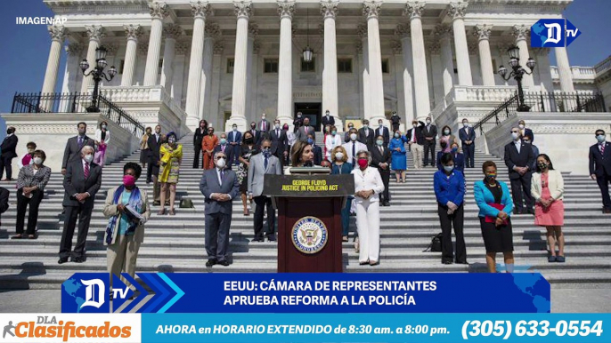 EEUU: Cámara de Representantes aprueba reforma a la policía | El Diario en 90 segundos