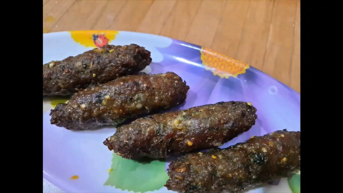 Beef Kebab excellent2│Easy Frying Beef Seekh Kebab Recipe│Trendy Food Recipes By Asma