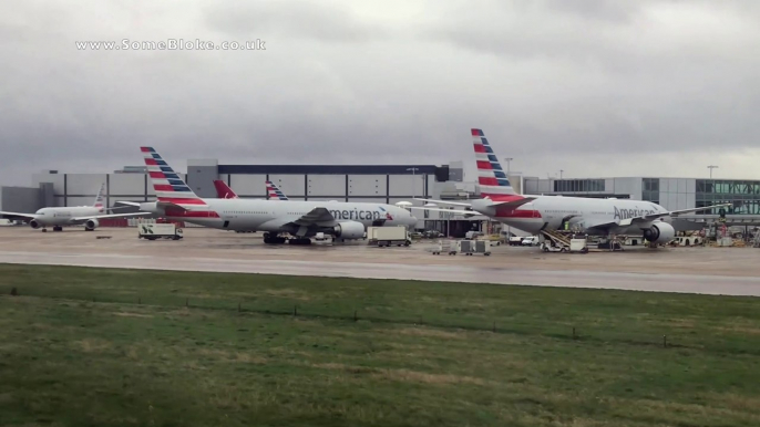 Heathrow Airport. Terminal 5. Out of the window Plane Spotting with BA