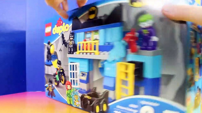 Lego Duplo Batcave Challenge Joker & Poison Ivy Team Up To Fight Batman Learning Colors Fun