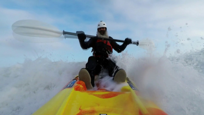 Kayak Surfing Movie - The Urban Escape. On a Tootega Pulse 85 and 95 SoT shot on gopro 5s