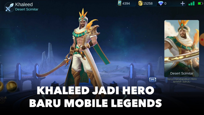 Khaleed Jadi Hero Baru Mobile Legends