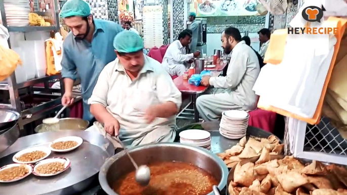 Famous Chole Samosa Pakistani Style Chaat | SAMOSA CHANA CHAT |Aloo Chaat |Punjab Street Food