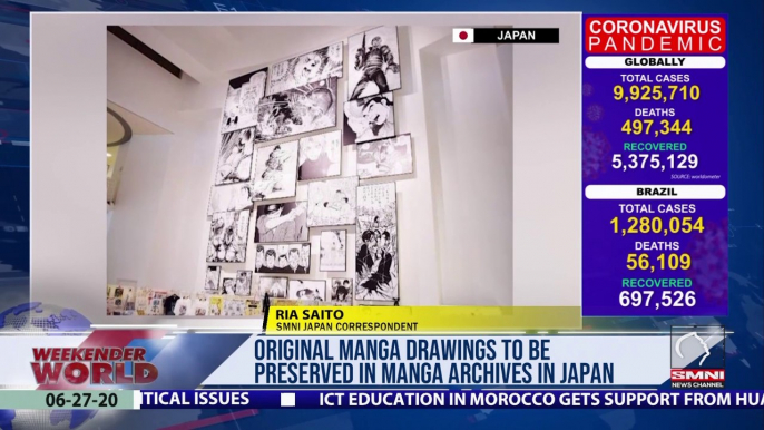 Original manga drawings to be preserved in manga archives in Japan