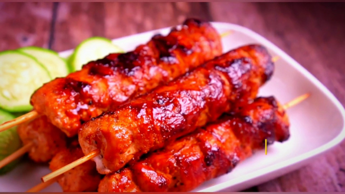 chicken bbq kebab - chicken bbq shashlik - recipes with chicken