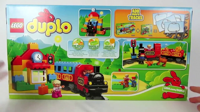 LEGO Duplo My First Train Set 10507  - LEGO DUPLO TRAIN KID'S MOVIE- Train