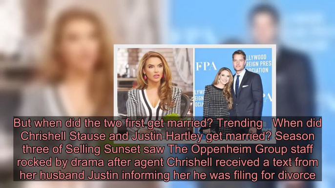 Chrishell Stause and Justin Hartley wedding- When did Selling Sunset star marry actor