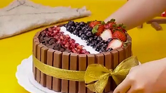 So Yummy Chocolate KITKAT Cake Decorating Tutorials - Best Chocolate Cake Compilation by Mr Cakes