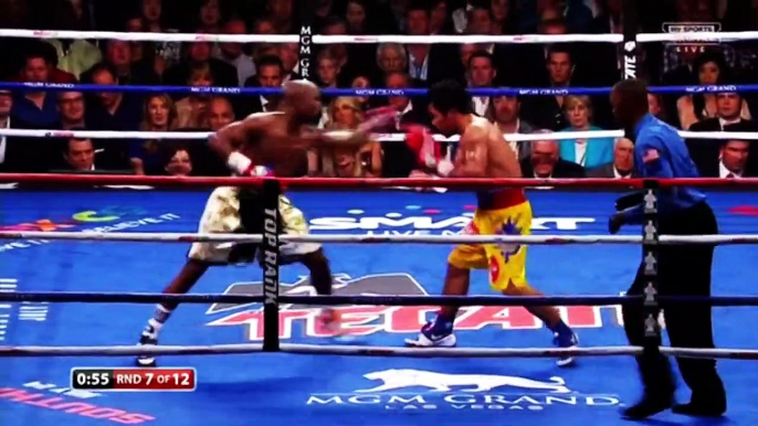 Floyd Mayweather Jr vs Manny Pacquiao (hightlights)