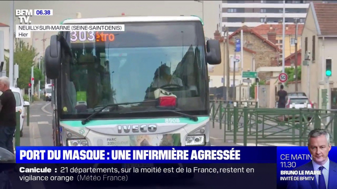 Une infirmière agressée dans un bus alors qu'elle demandait à des jeunes de mettre un masque