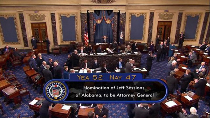 New US Attorney General bids farewell to Senate after 20 years