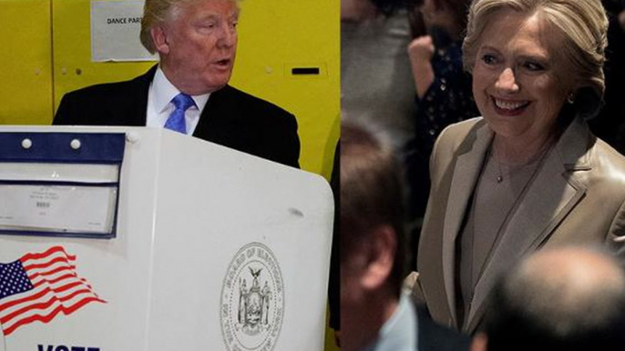 US polls 2016: Clinton, Trump vote in New York