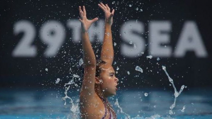 Gan bags surprise gold for Malaysia in synchronised swimming