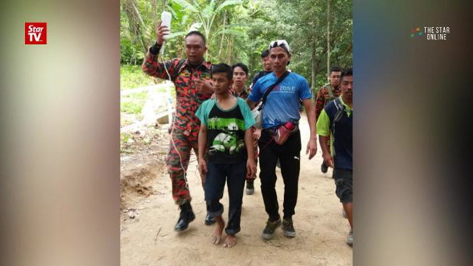 Missing youth on Broga Hill rescued