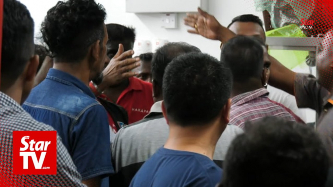 Commotion at Pakatan Harapan's operation centre