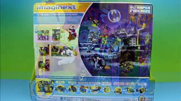 Imaginext The Joker Laff Factory Playset Joker takes Batman & Robin for Spin Batcar Saves them