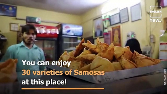 This shop in Delhi serves 30 unique varieties of Samosa!