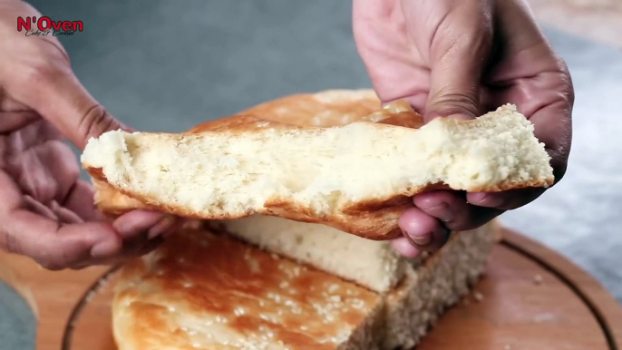 BREAD IN FRY PAN - EGGLESS & WITHOUT OVEN - SOFT BREAD IN FRY PAN - BREAD IN STOVE