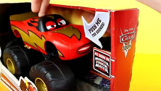 Disney Pixar Cars Lightning McQueen CarsToon Talking Frightning McMean & Mater The Tormentor!