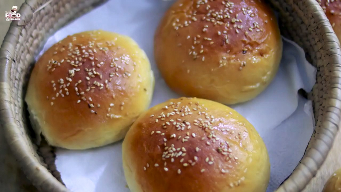 Eggless Bun Recipe - Homemade Bun Recipe - Burger Bun Recipe - Ajmer Recipe - Ajmer Rasoi Khazaana
