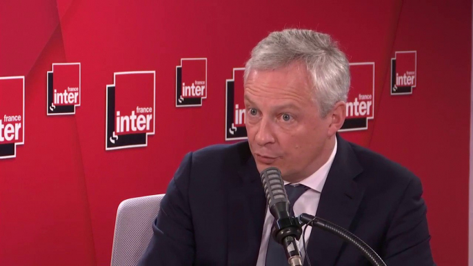 Bruno Le Maire, ministre de l'Économie : "Nous allons investir sur la rénovation énergétique des bâtiments"