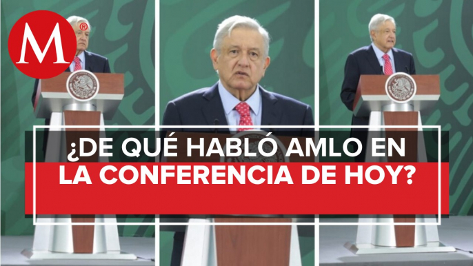 Los temas de AMLO en la mañanera del 16 de julio