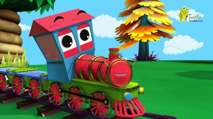 Colors for Kids with Colors Train - Learn Colors with Happy Train - Turtle Interactive