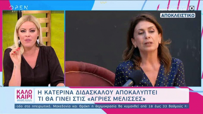 Άγριες Μέλισσες: Η Μυρσίνη έδωσε δυνατό spoiler και μας «άφησε άφωνους»