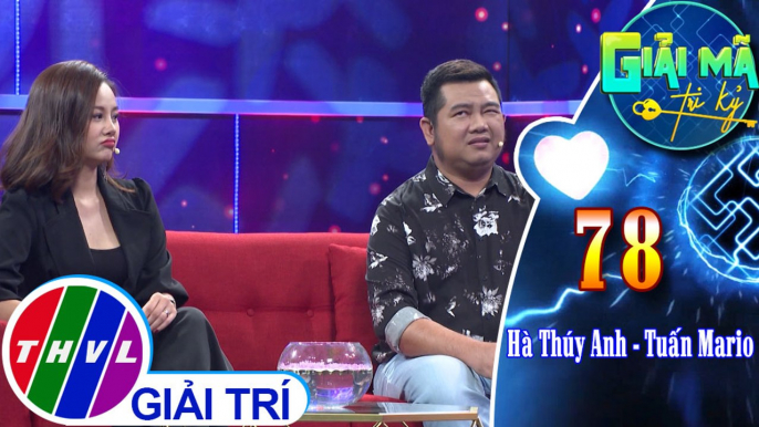 Hà Thúy Anh - Tuấn Mario cùng “tố” tật xấu của nhau trong Giải mã tri kỷ