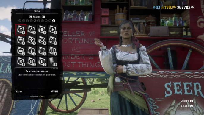 Red Dead Redemption 2 Online Localización de Objetos Colección de Objetos de Guerreros