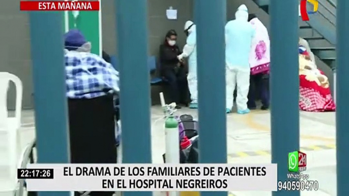 El drama de los familiares de pacientes de coronavirus por falta de camas UCI