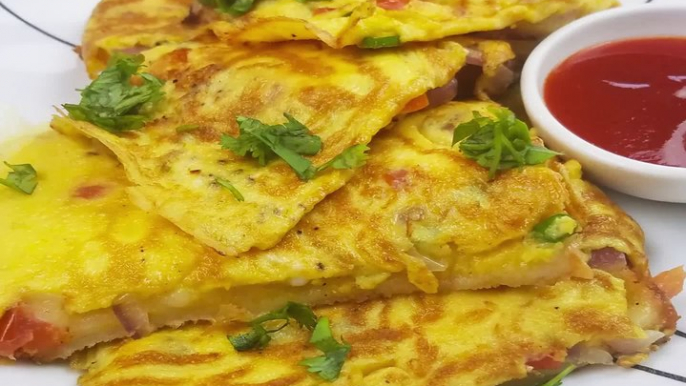 Omelette Recipe - Indian Omelette - Street Food - Dhaba Style - Ajmer Recipe - Ajmer Rasoi Khazaana