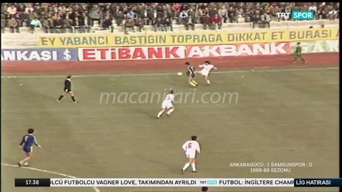 Ankaragücü 1-0 Samsunspor [HD] 26.11.1988 - 1988-1989 Turkish 1st League Matchday 15 + Post-Match Comments