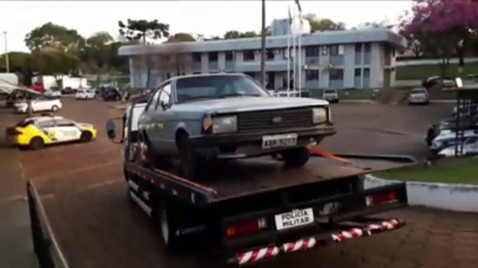 Carro furtado no Jardim Veneza é recuperado pela PM no Bairro Interlagos