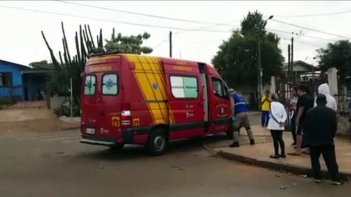 Colisão entre carro e moto mobiliza Bombeiros ao Interlagos