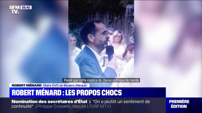 Les propos chocs de Robert Ménard dans une vidéo filmée avec ses partisans